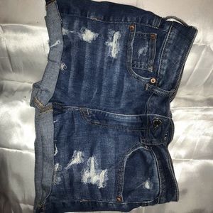 Jean shorts